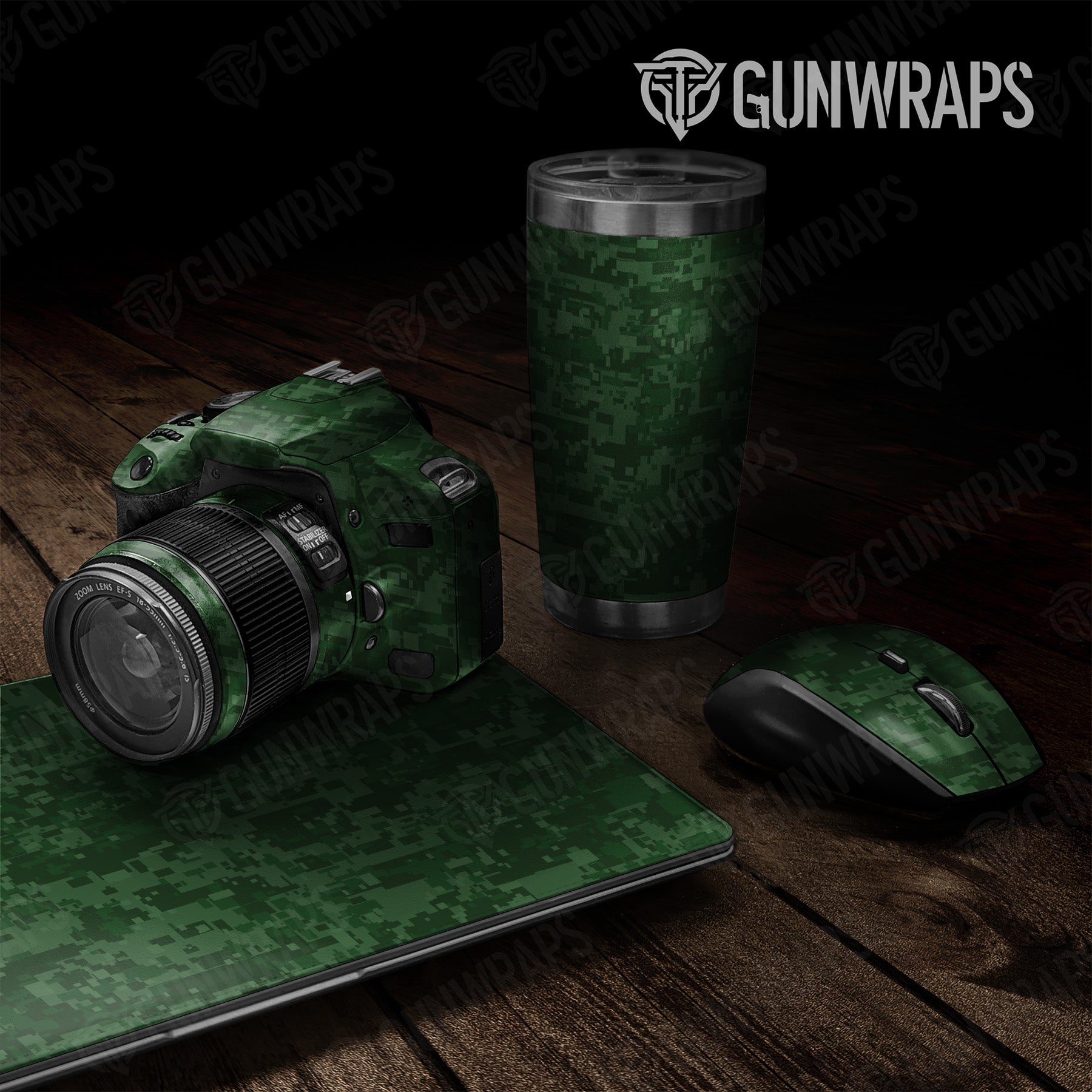Digital Elite Green Camo Universal Sheet
