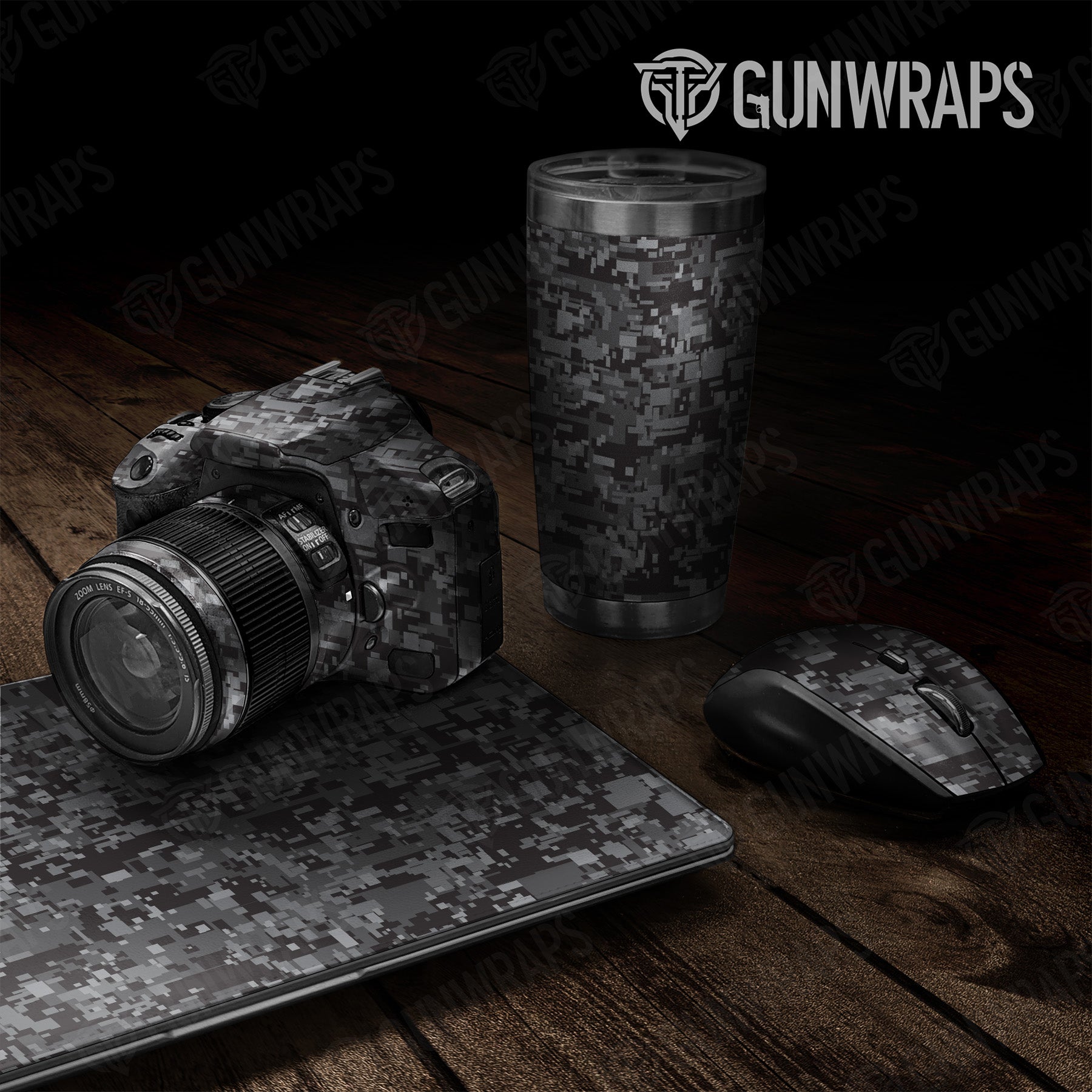 Digital Midnight Camo Universal Sheet