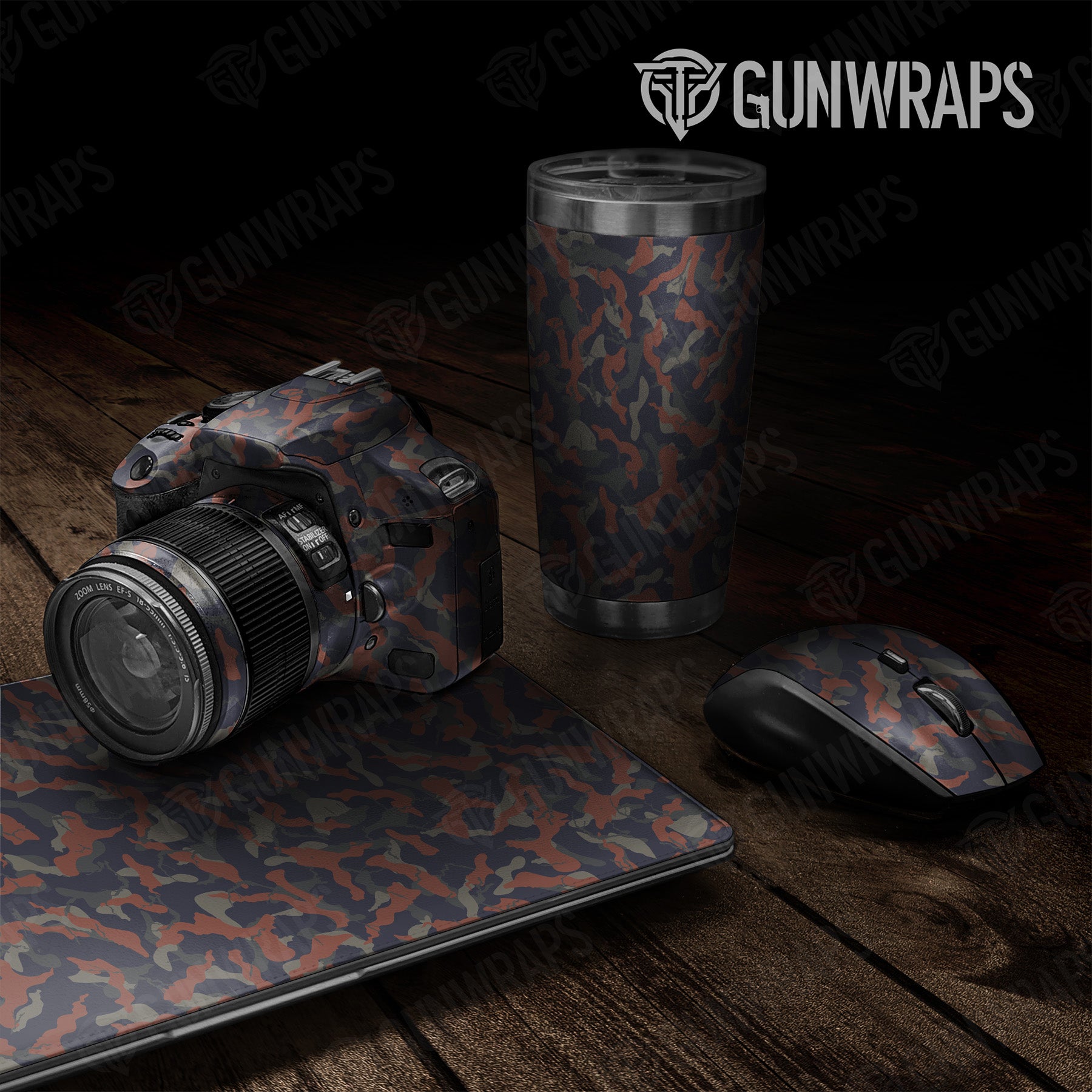 Ragged Blue Copper Camo Universal Sheet