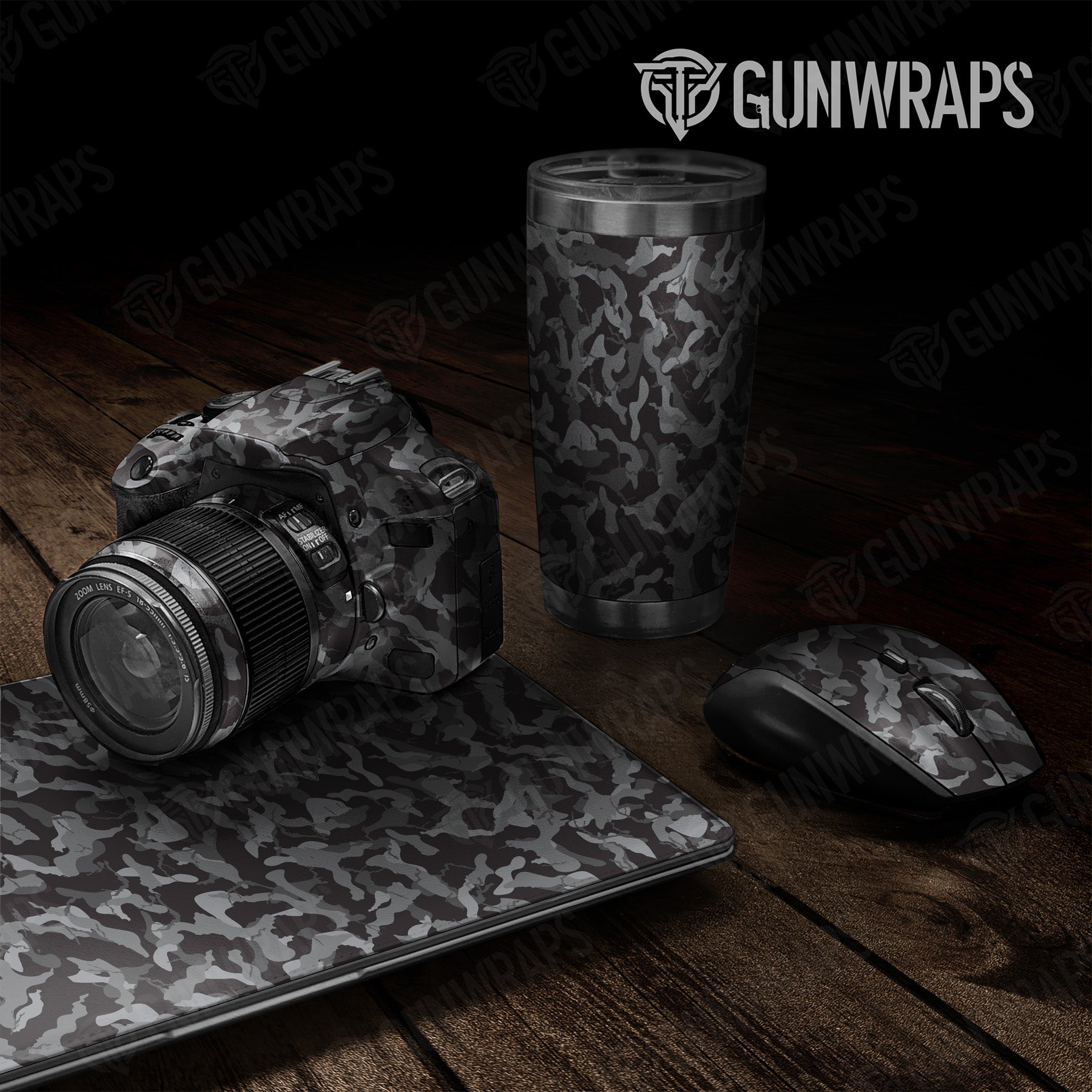 Ragged Midnight Camo Universal Sheet