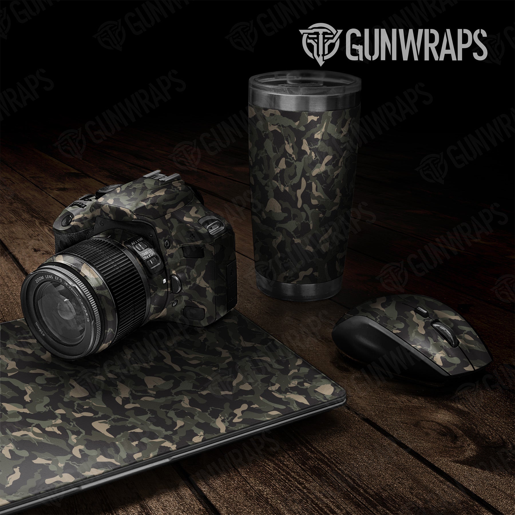 Ragged Militant Green Camo Universal Sheet