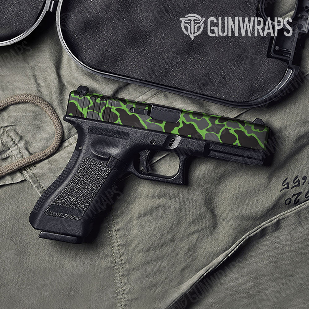 Old School Duck Metro Green Gun Skin Vinyl Wrap