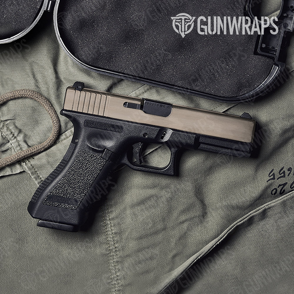 Woodgrain Stockholm Gun Skin Vinyl Wrap