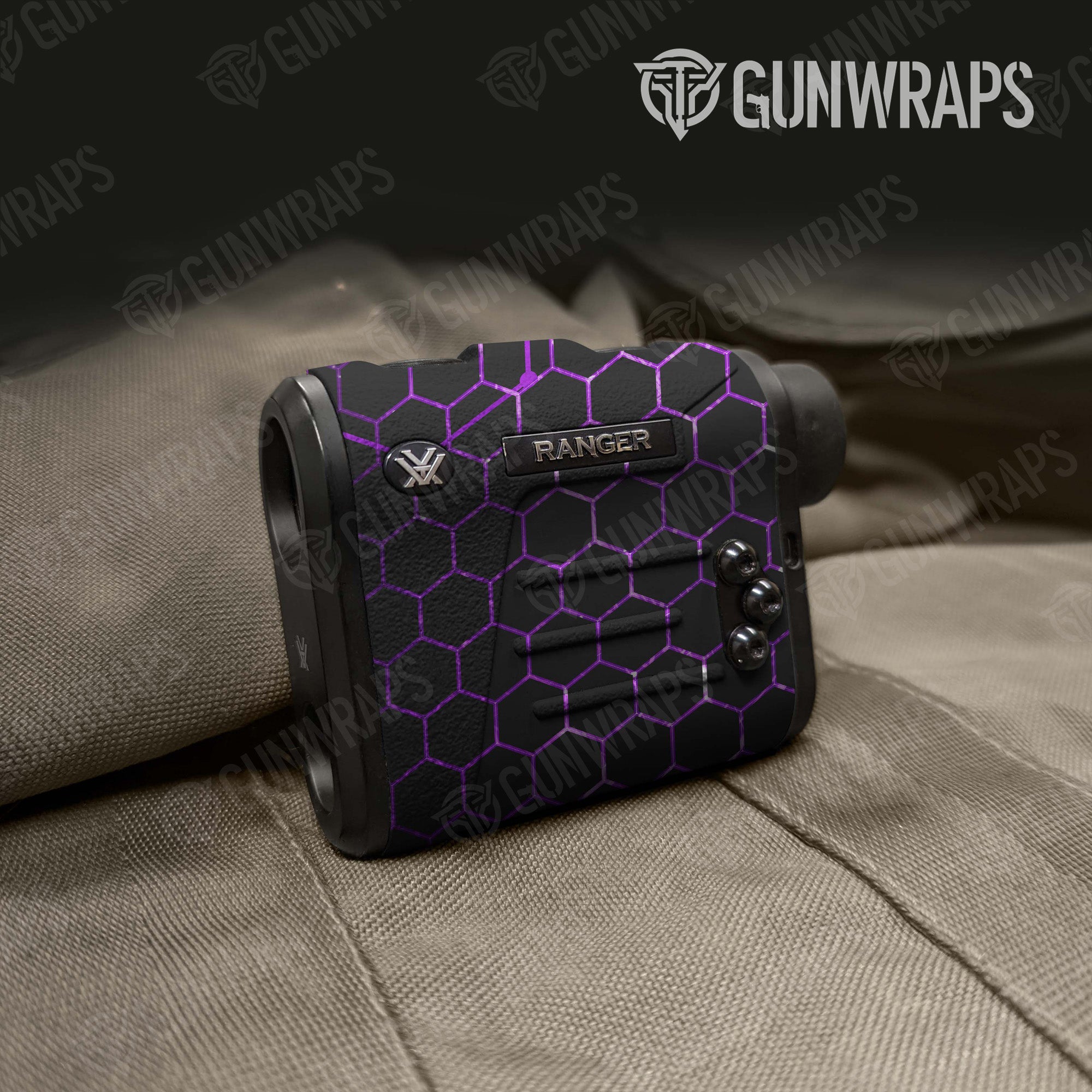 Vivid Hex Purple Gun Skin Vinyl Wrap