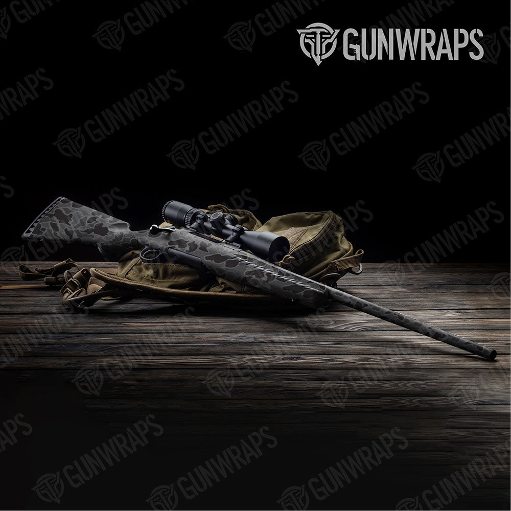 Old School Duck Elite Black Gun Skin Vinyl Wrap