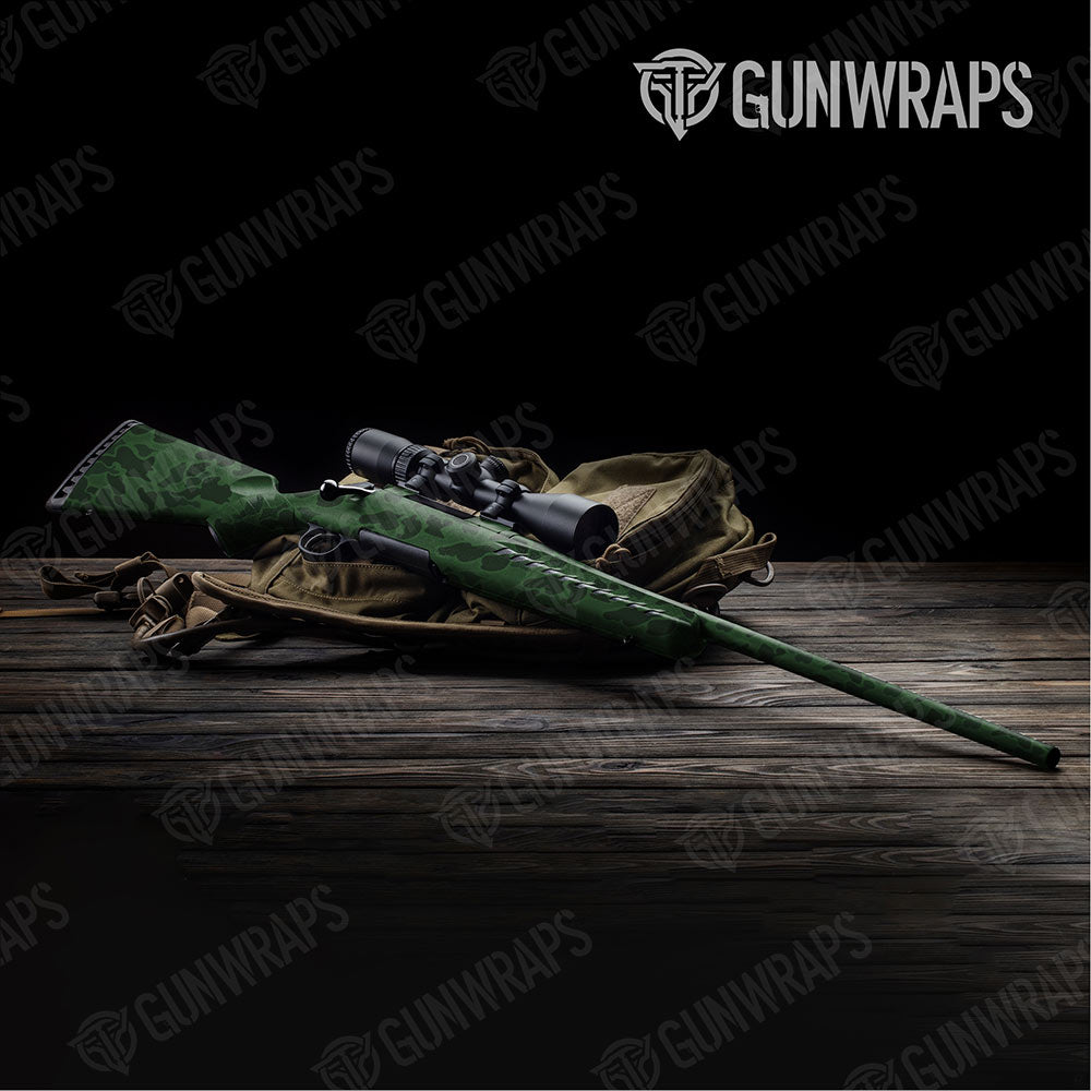 Old School Duck Elite Green Gun Skin Vinyl Wrap