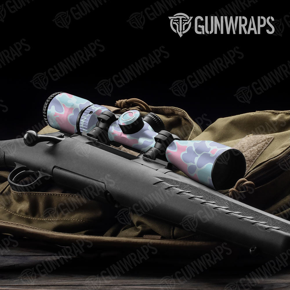Old School Duck Cotton Candy Gun Skin Vinyl Wrap
