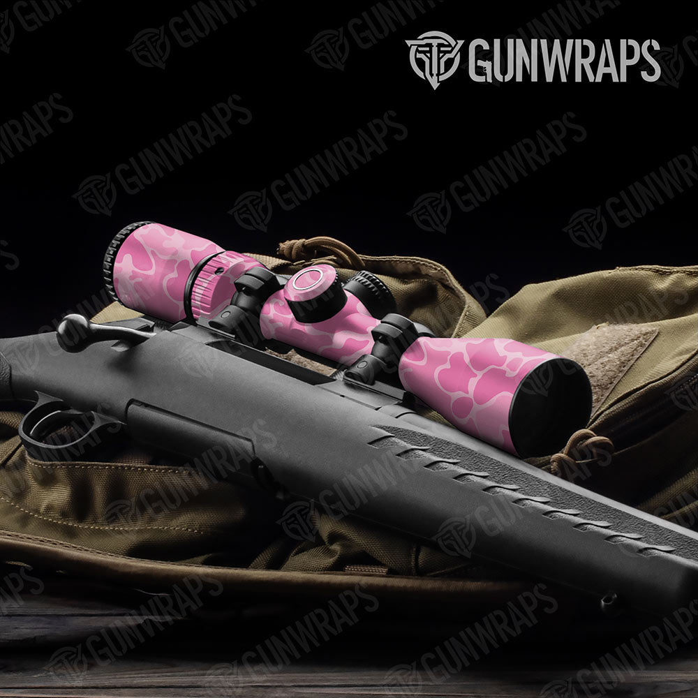 Old School Duck Elite Pink Gun Skin Vinyl Wrap