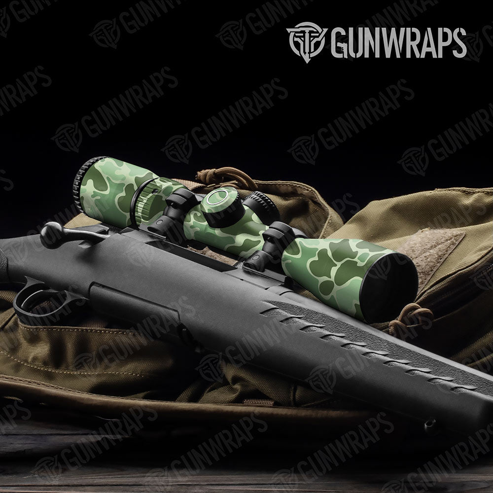 Old School Duck Pistachio Gun Skin Vinyl Wrap