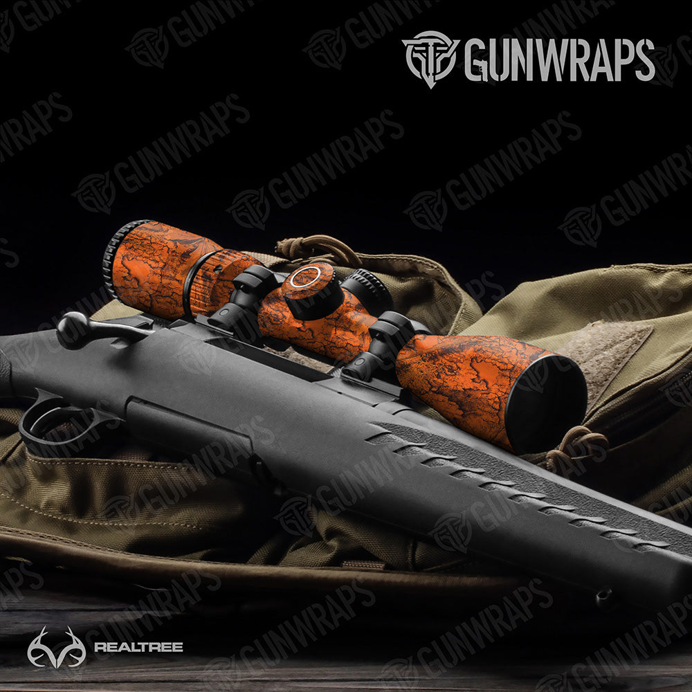 Scope Realtree APX Blaze Camo Gear Skin Vinyl Wrap
