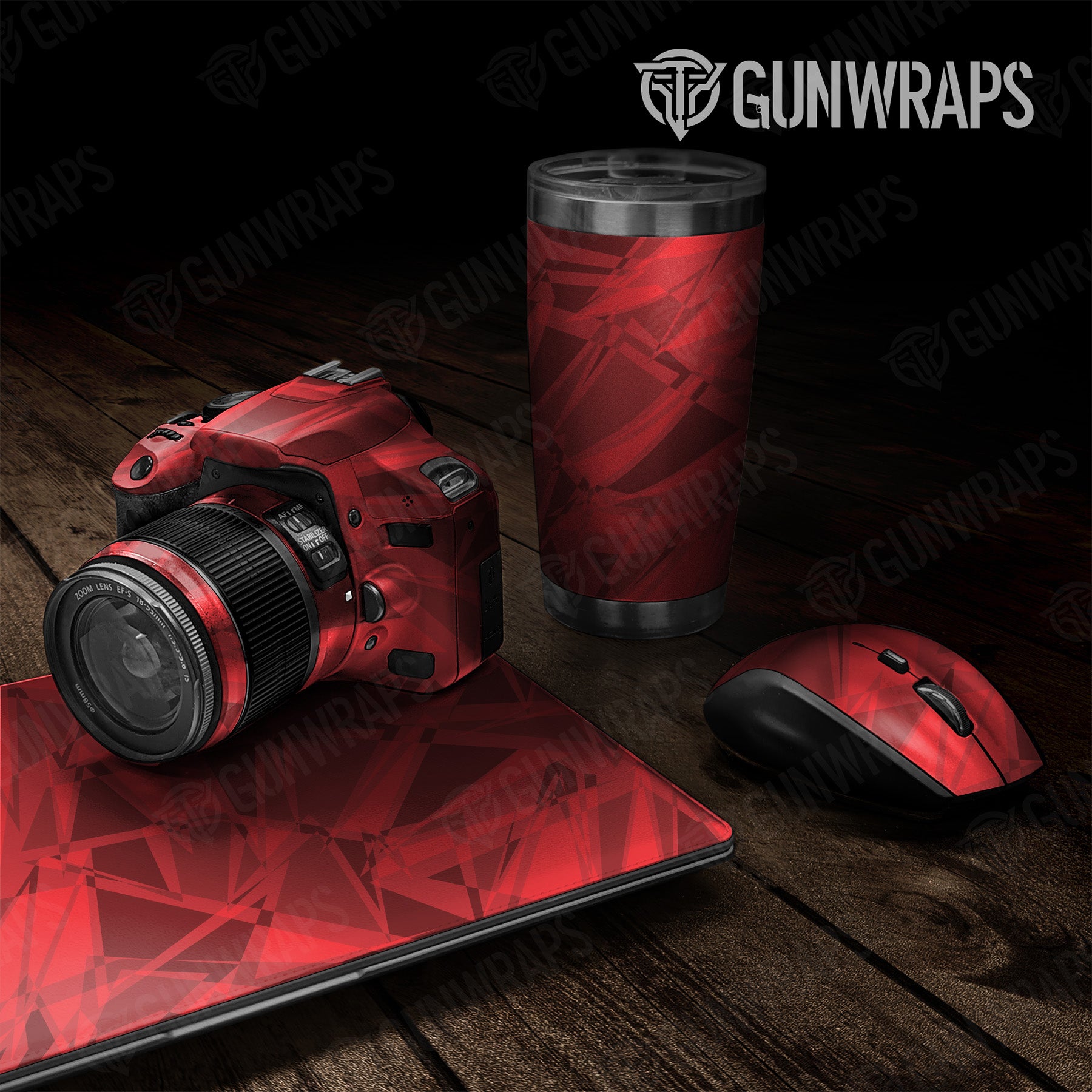Sharp Elite Red Camo Universal Sheet
