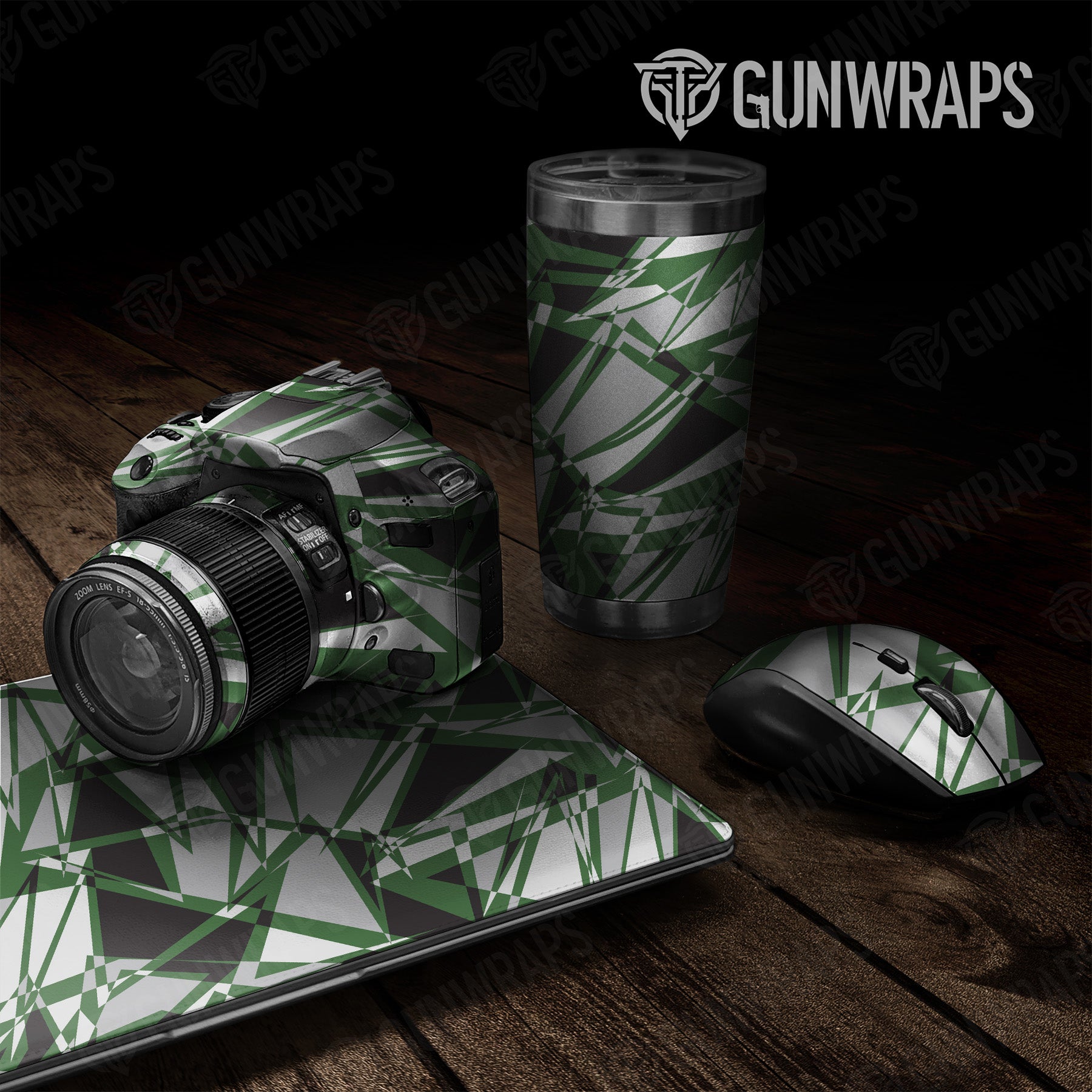 Sharp Green Tiger Camo Universal Sheet