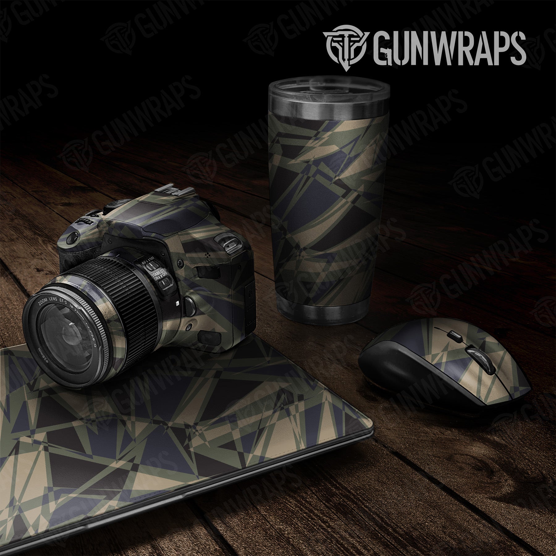 Sharp Militant Blue Camo Universal Sheet