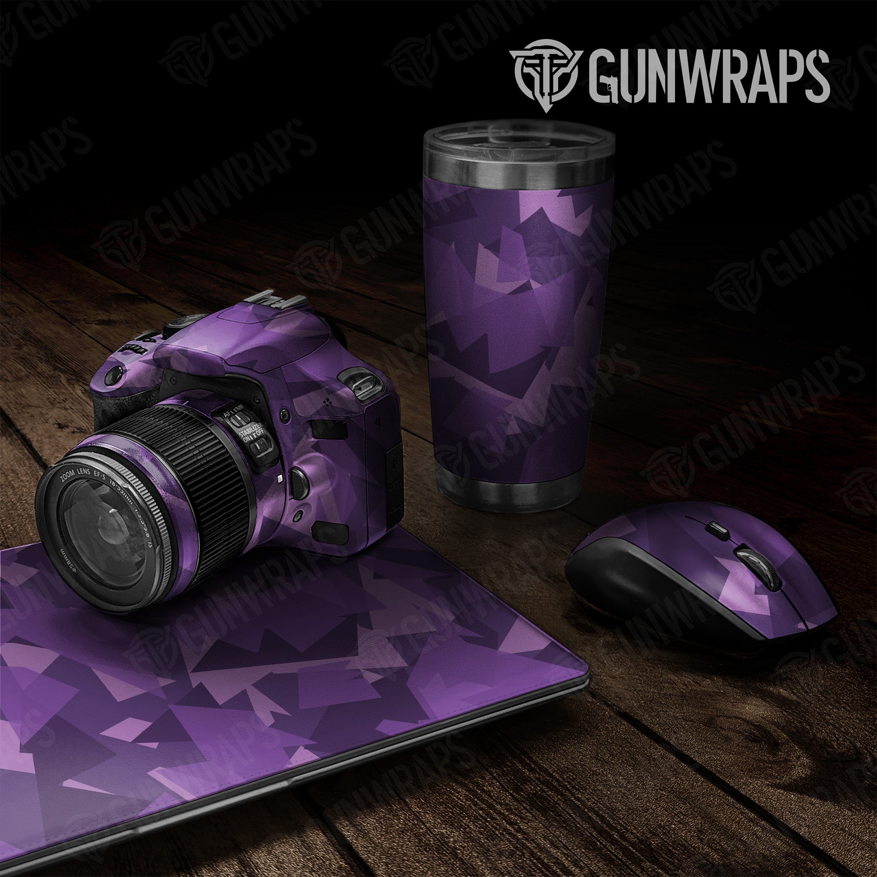 Shattered Elite Purple Camo Universal Sheet
