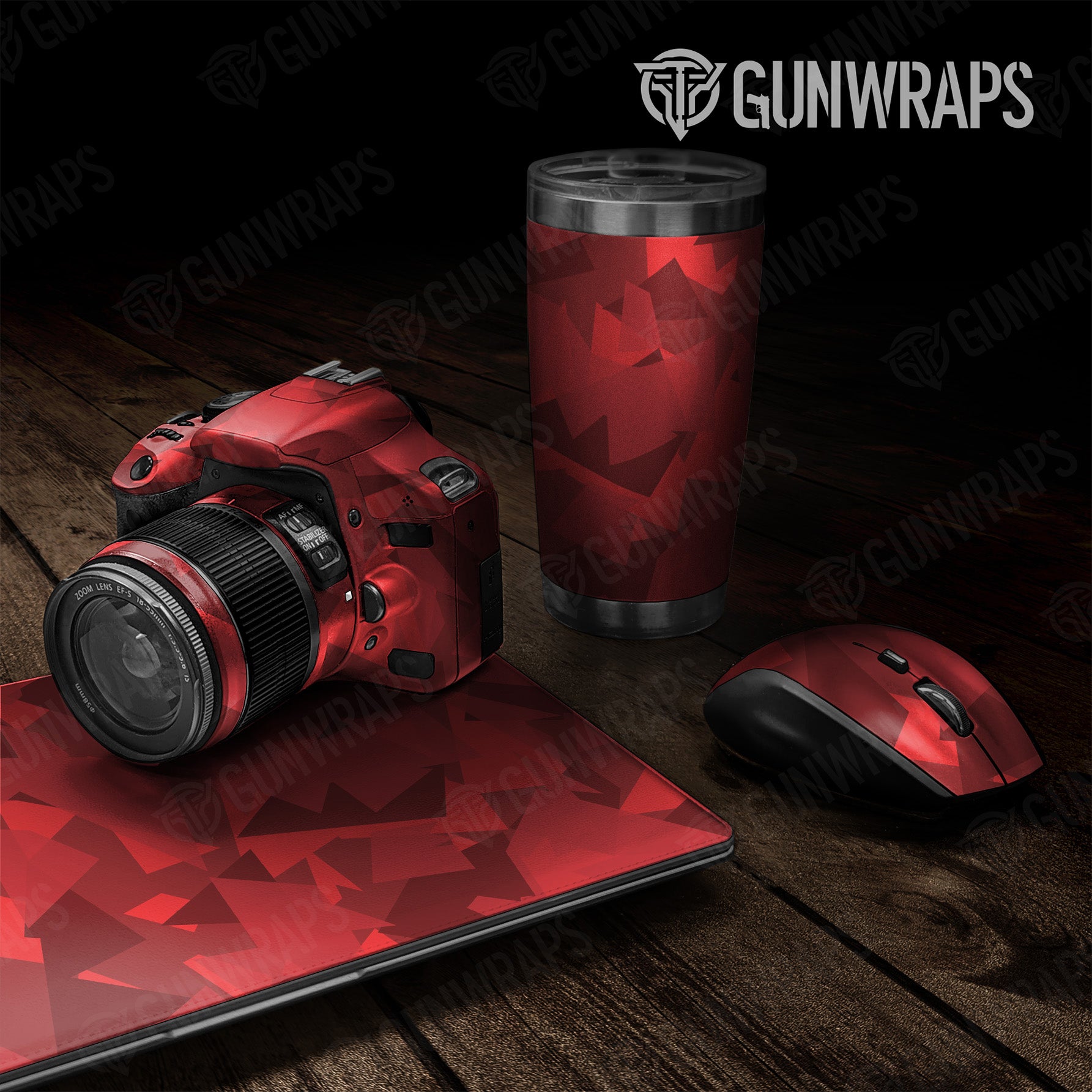 Shattered Elite Red Camo Universal Sheet