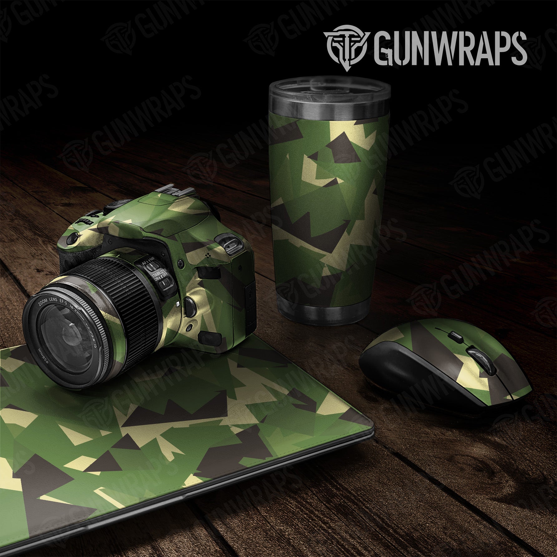 Shattered Jungle Camo Universal Sheet