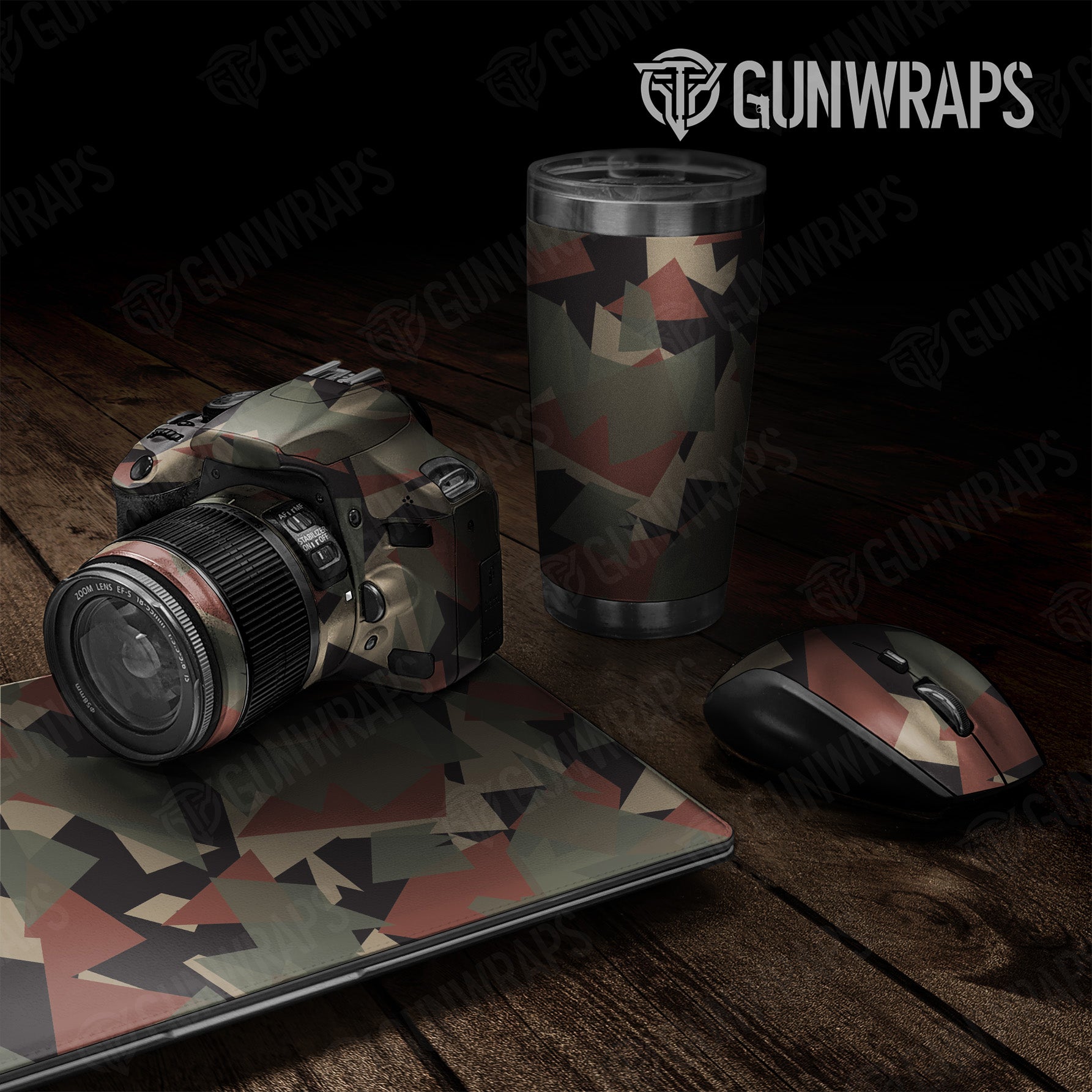 Shattered Militant Copper Camo Universal Sheet