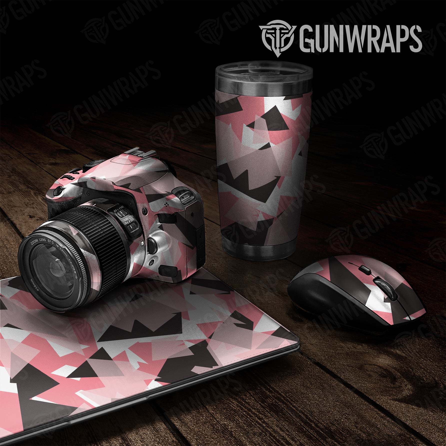 Shattered Pink Camo Universal Sheet