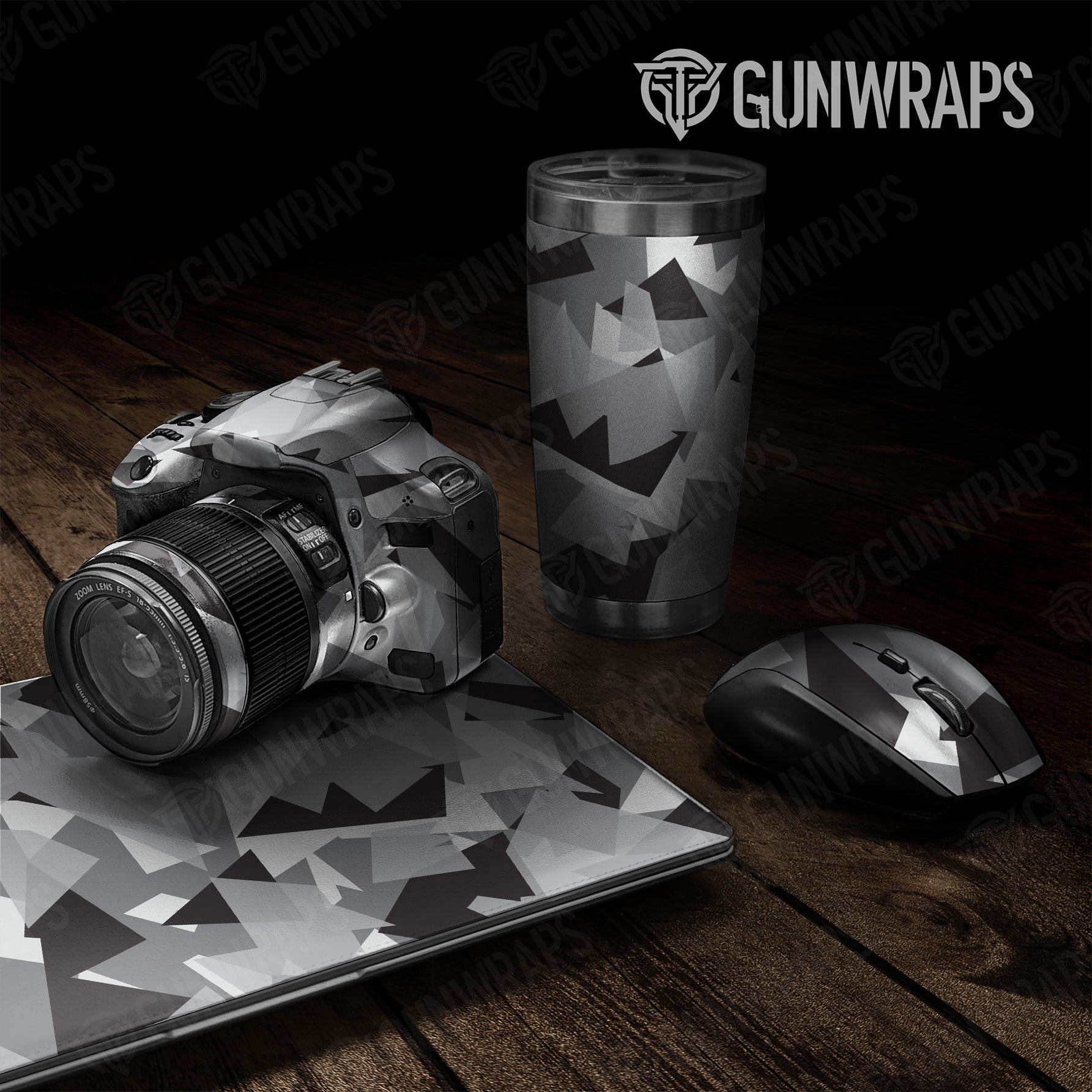 Shattered Urban Night Camo Universal Sheet