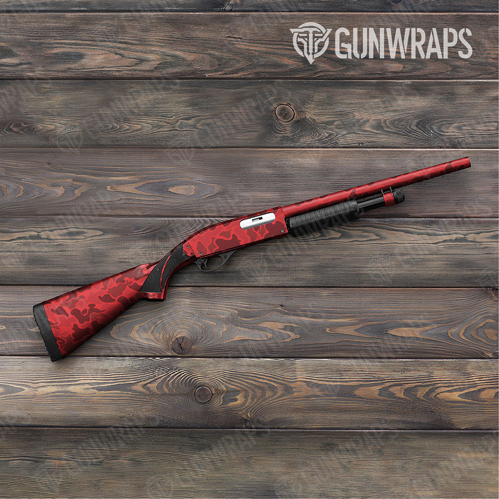 Old School Duck Elite Red Gun Skin Vinyl Wrap