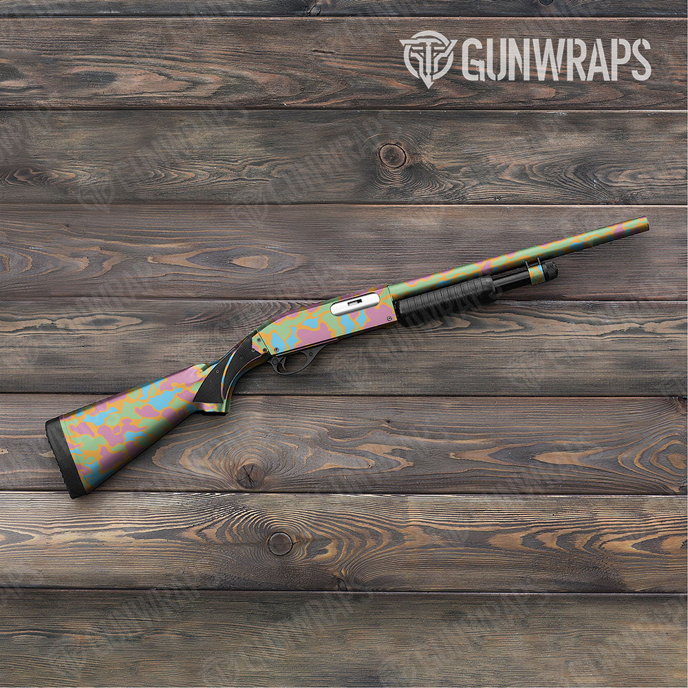 Old School Duck Sherbert Gun Skin Vinyl Wrap