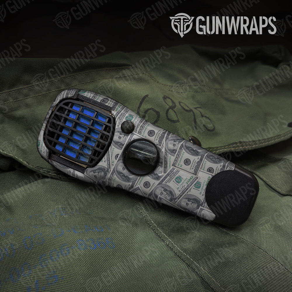 Money 100 Dollar Bills Gun Skin Vinyl Wrap