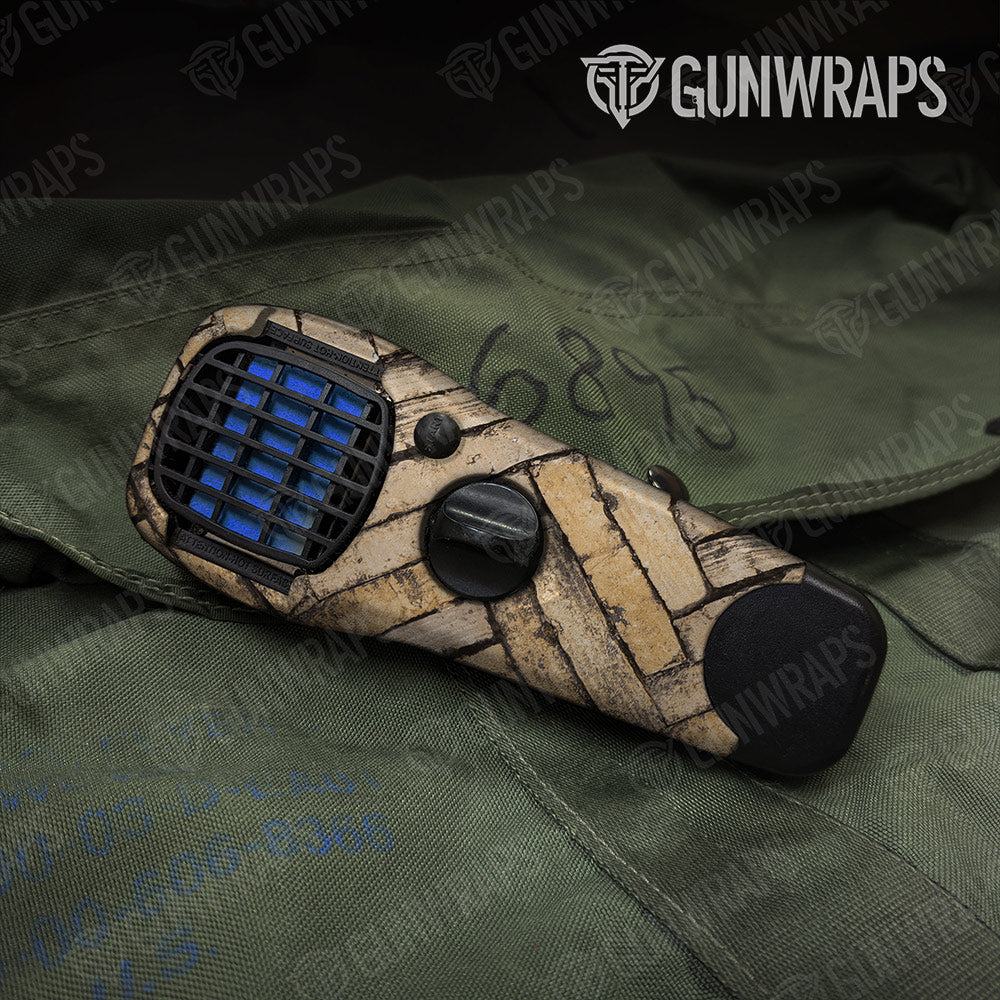 Woodgrain Amsterdam Gun Skin Vinyl Wrap