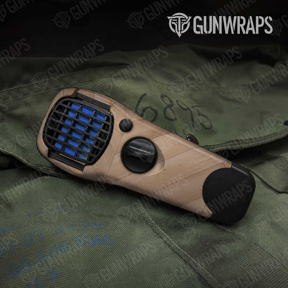 Woodgrain Budapest Gun Skin Vinyl Wrap
