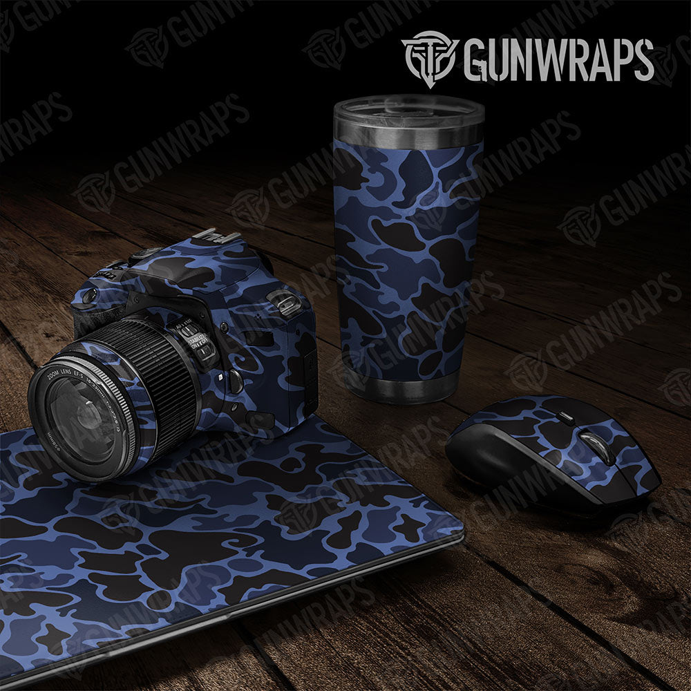 Old School Duck Blue Midnight Gun Skin Vinyl Wrap