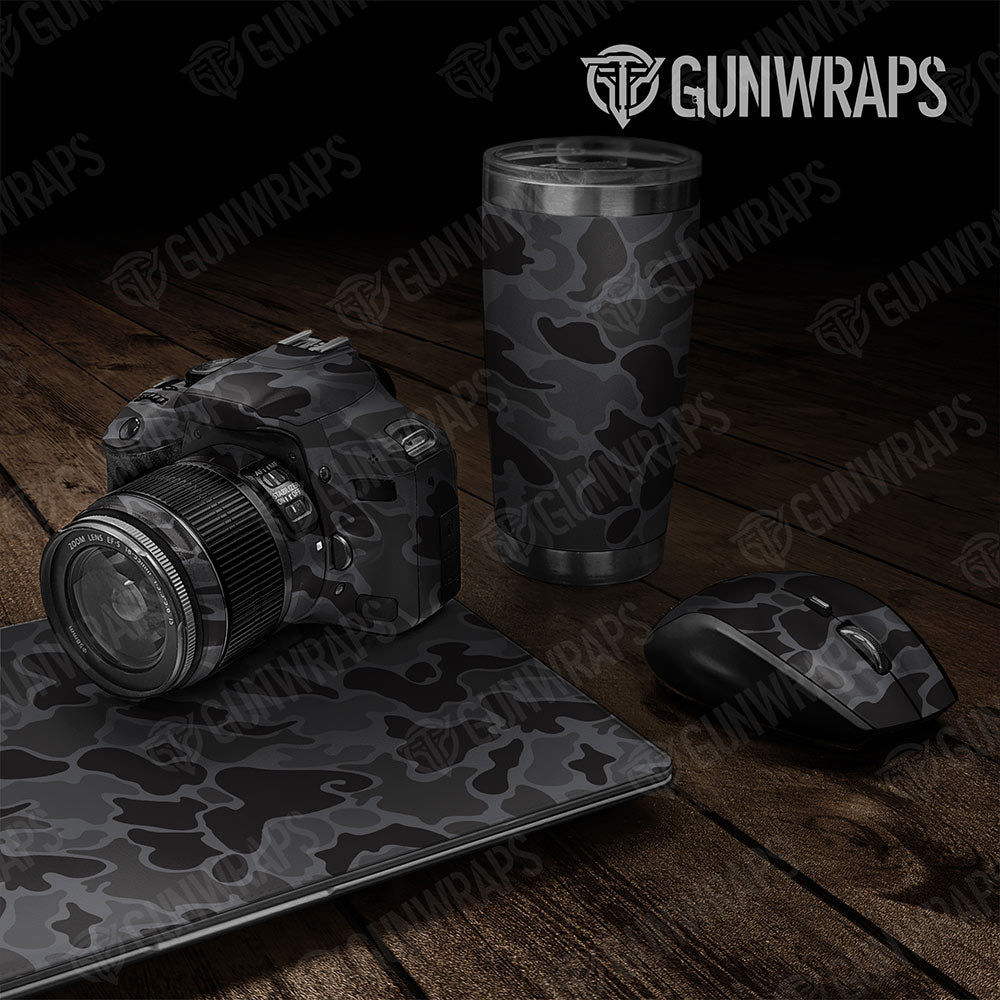 Old School Duck Elite Black Gun Skin Vinyl Wrap
