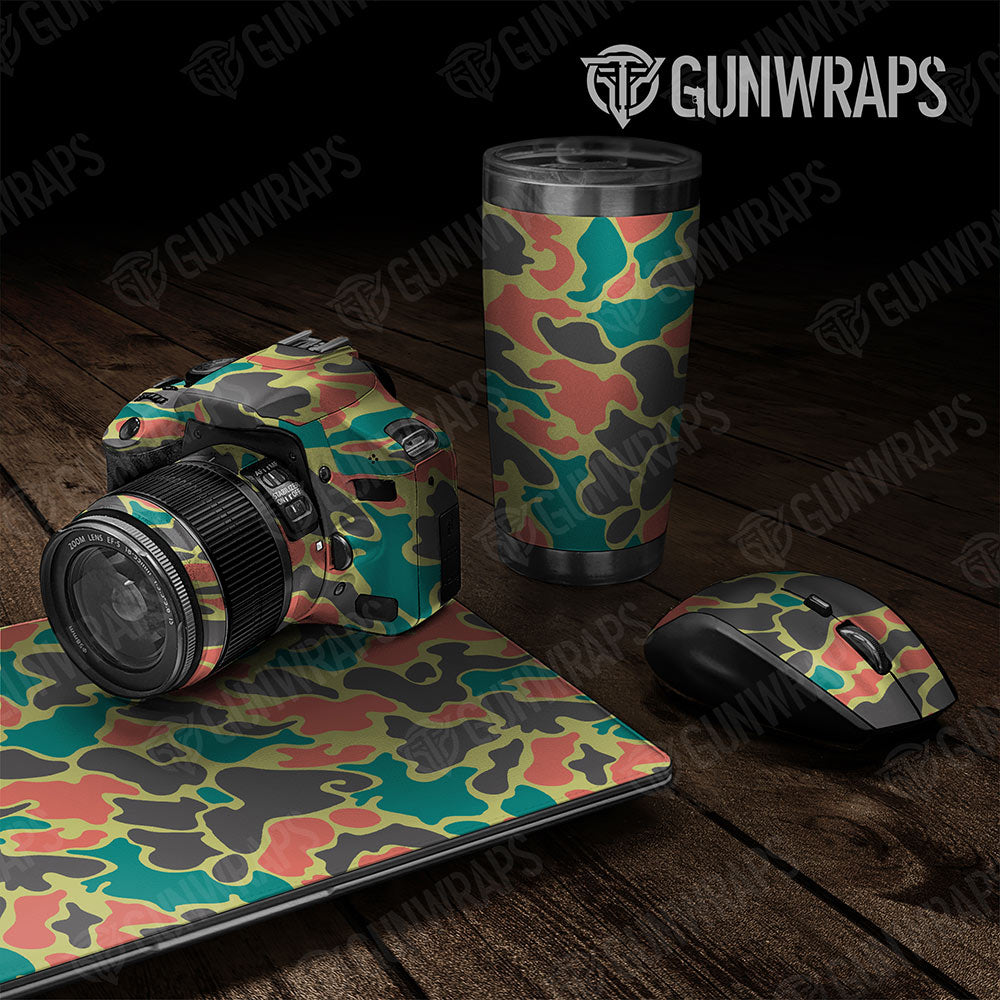 Old School Duck Fiesta Gun Skin Vinyl Wrap