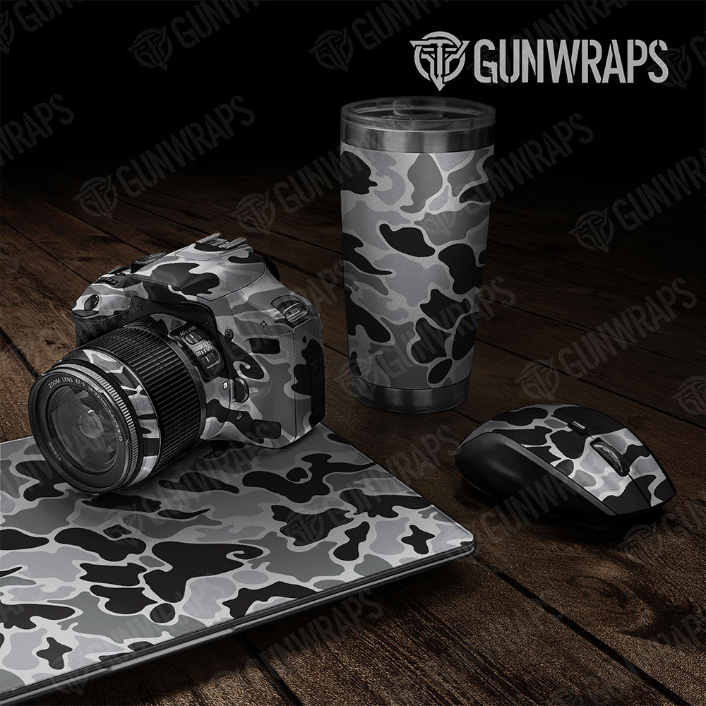 Old School Duck Urban Night Gun Skin Vinyl Wrap
