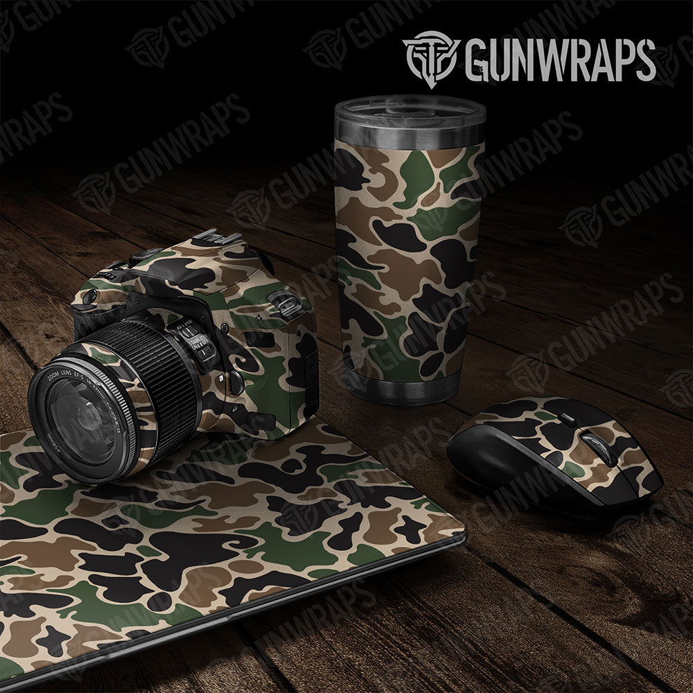 Old School Duck Woodland Gun Skin Vinyl Wrap