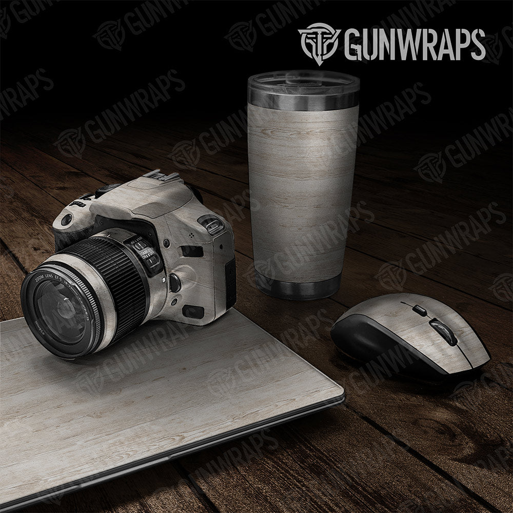 Woodgrain Megeve Gun Skin Vinyl Wrap