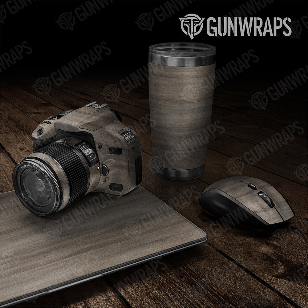 Woodgrain Washington Gun Skin Vinyl Wrap