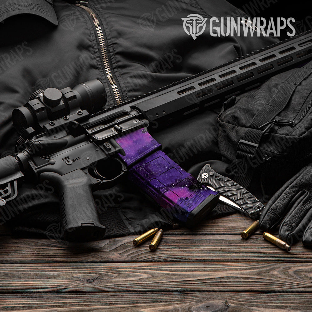 Galaxy Metro AR 15 Mag & Mag Well Gun Skin Vinyl Wrap