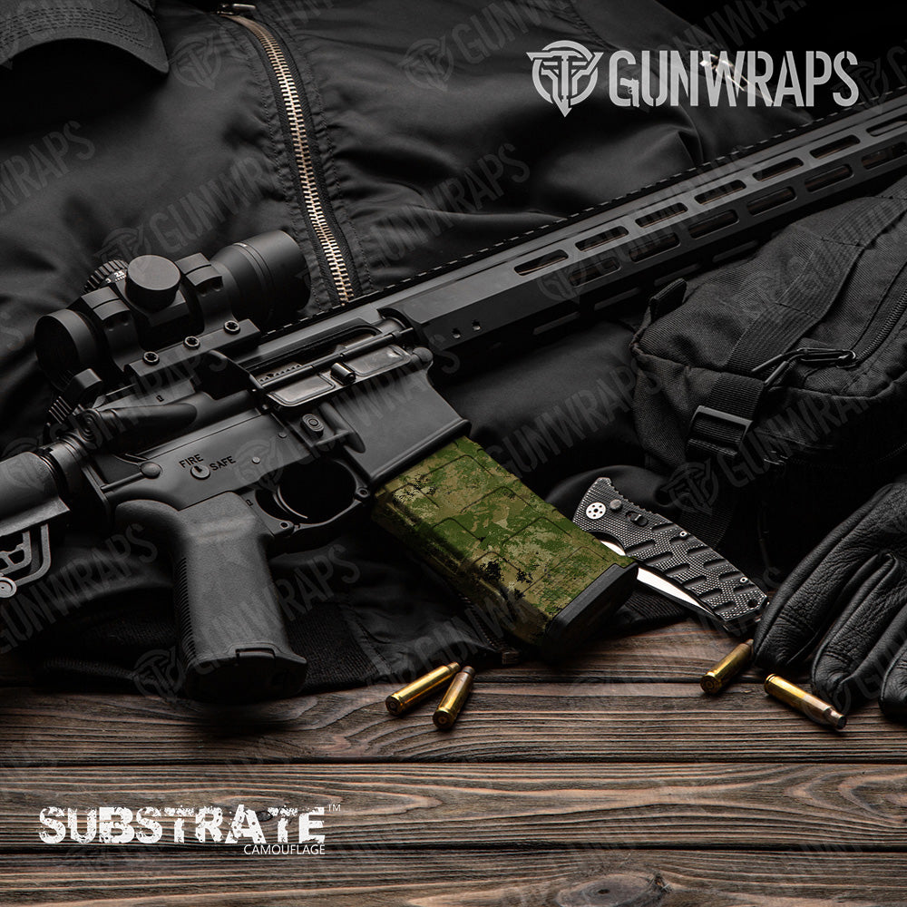 AR 15 Mag Substrate SPEC-WAR Camo Gun Skin Vinyl Wrap Film