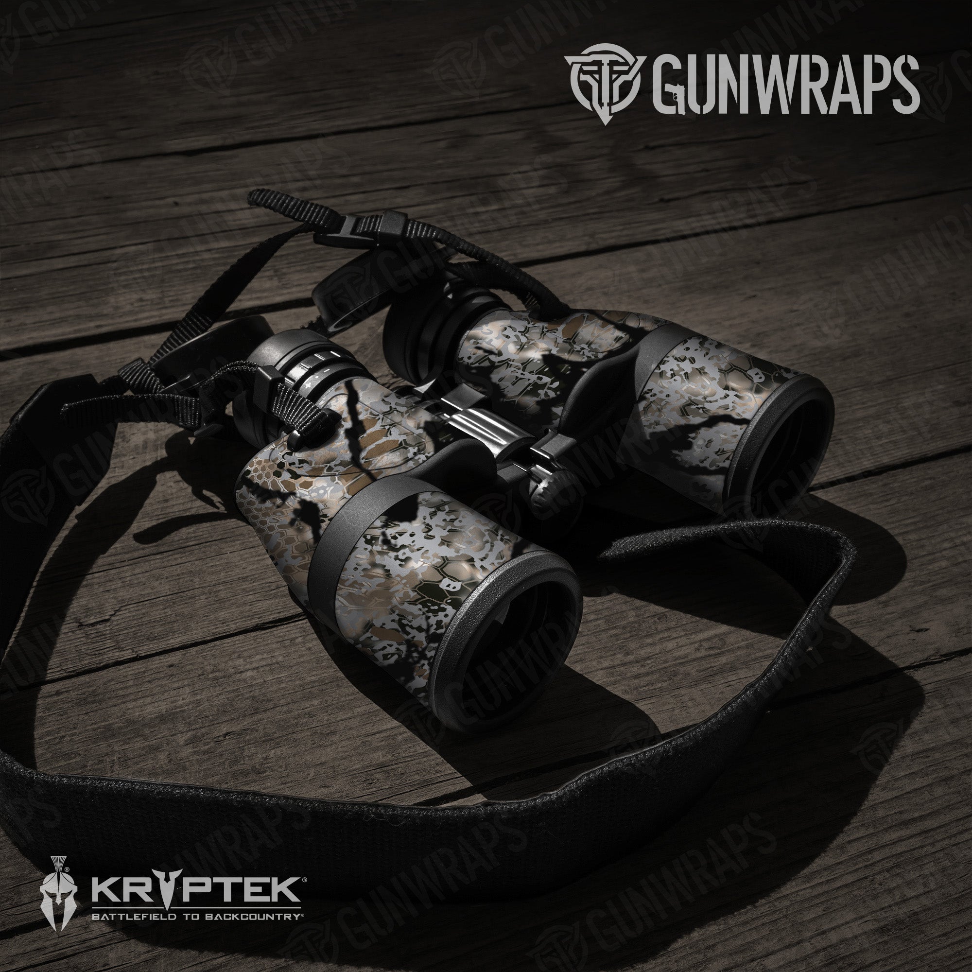 Binocular Kryptek Obskura Skyfall Camo Gear Skin Vinyl Wrap