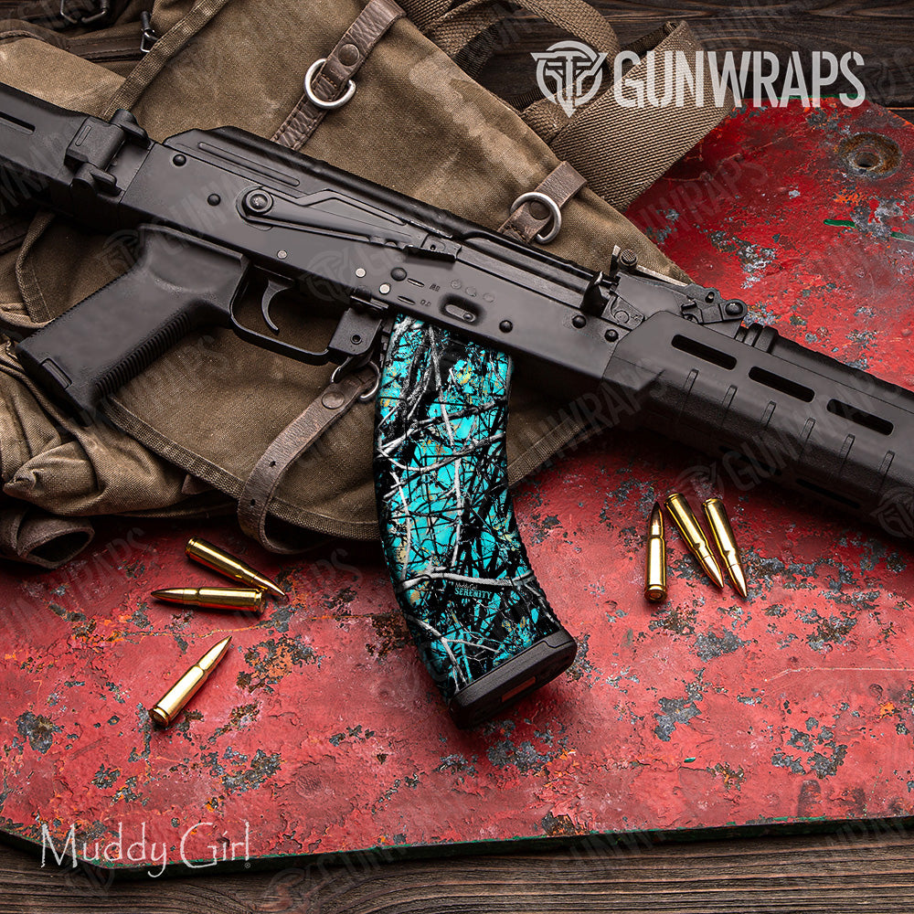 AK 47 Mag Muddy Girl Serenity Camo Gun Skin Vinyl Wrap