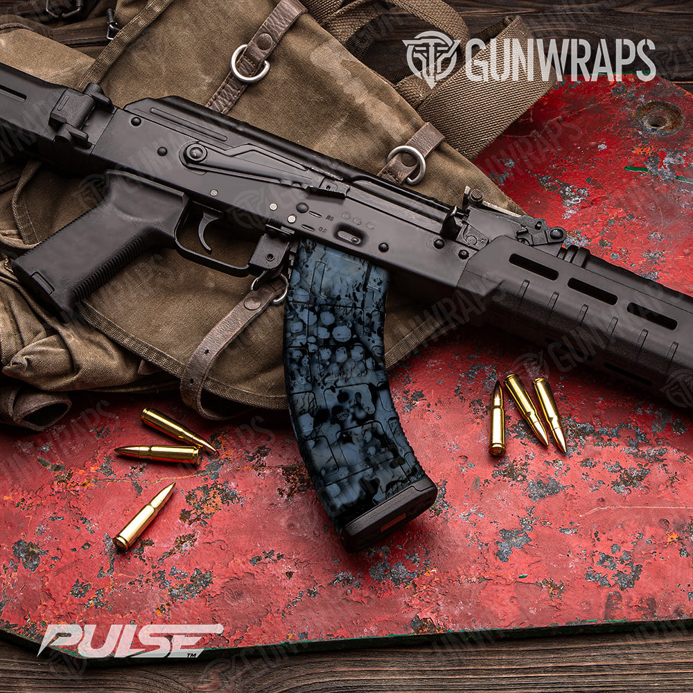 AK 47 Mag Pulse Riptide Camo Gun Skin Vinyl Wrap