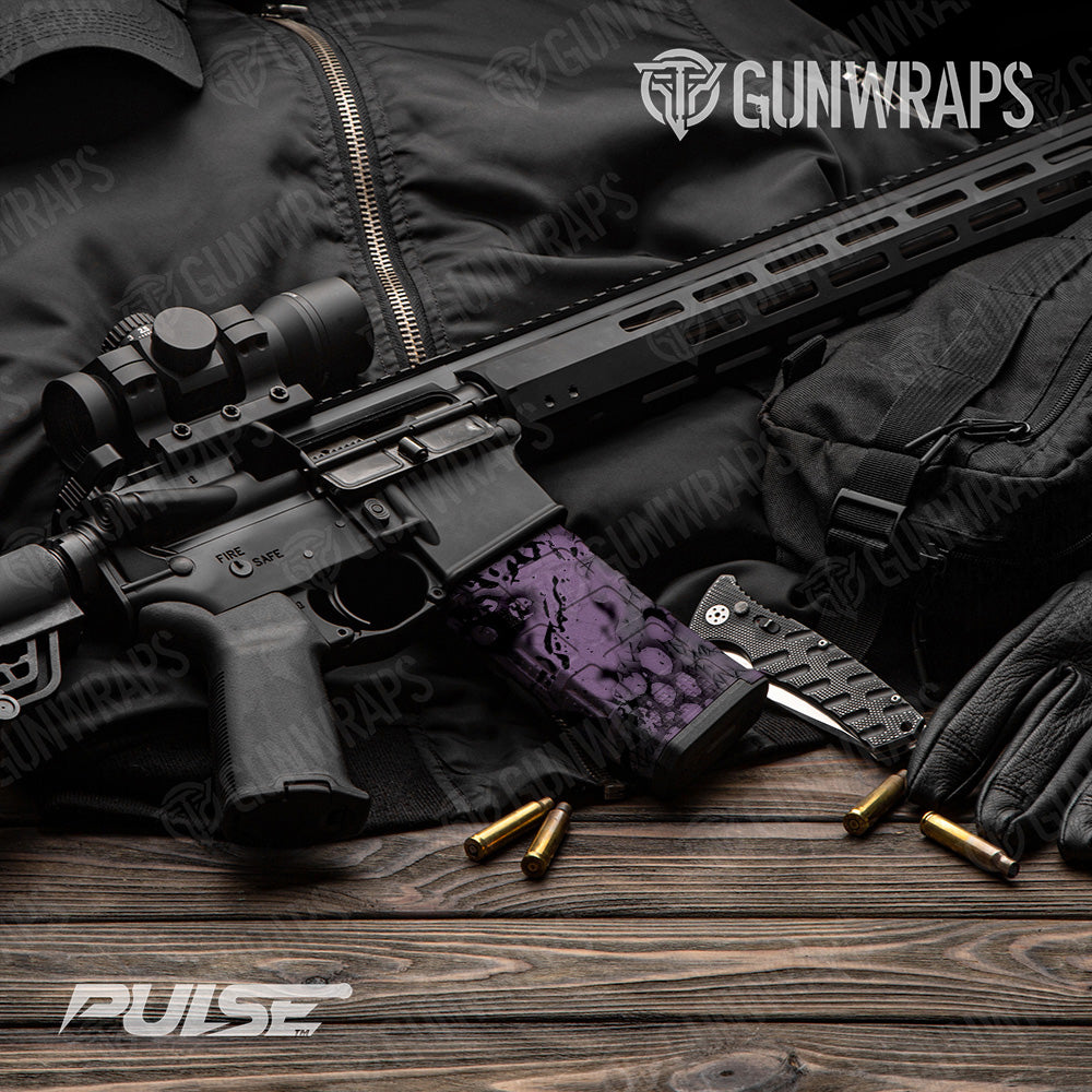AR 15 Mag Pulse Galaxy Camo Gun Skin Vinyl Wrap