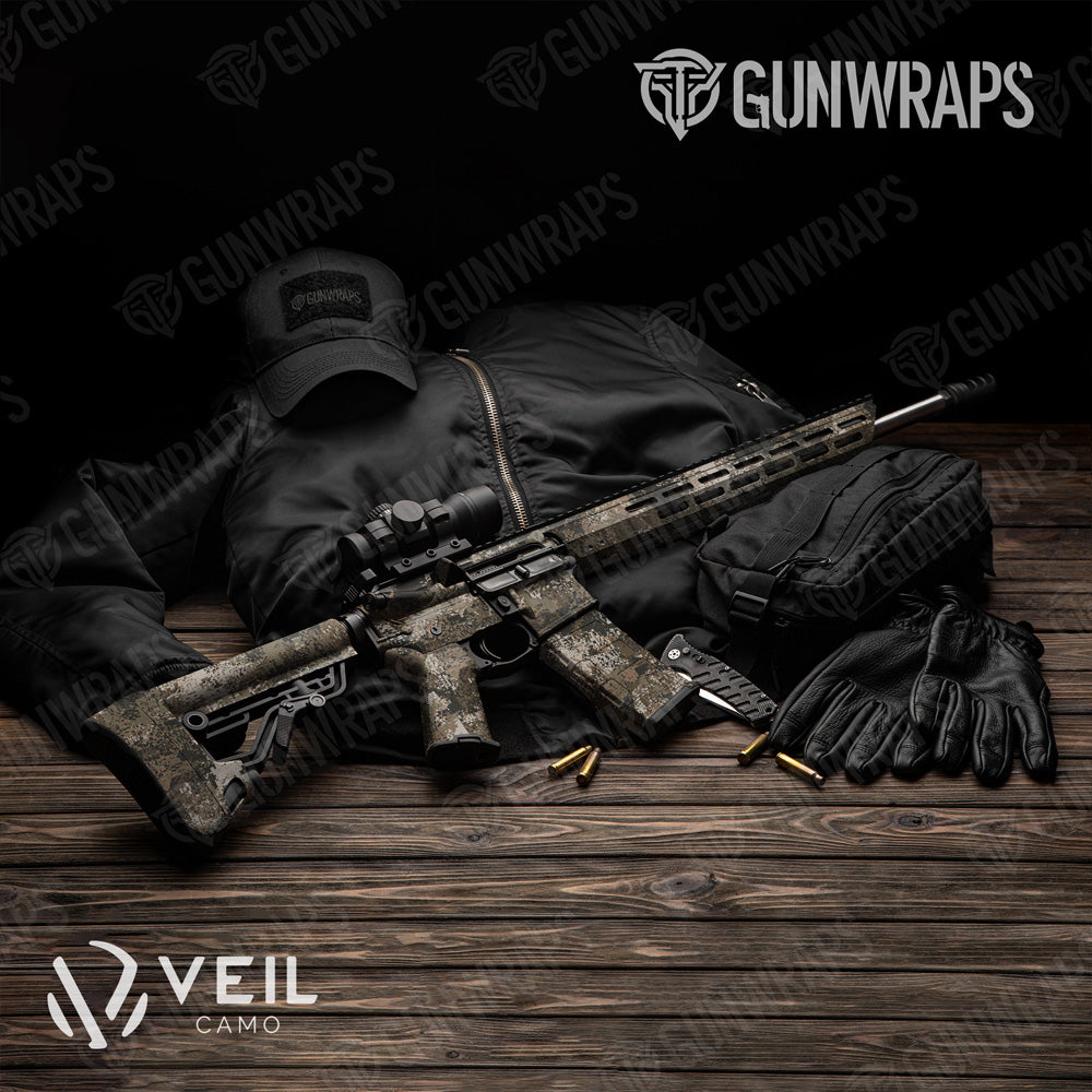 AR 15 Veil Volicam Camo Gun Skin Vinyl Wrap