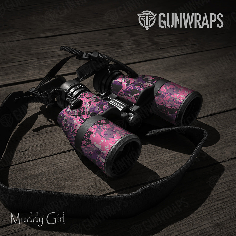 Binocular Muddy Girl Flat Camo Gun Skin Vinyl Wrap