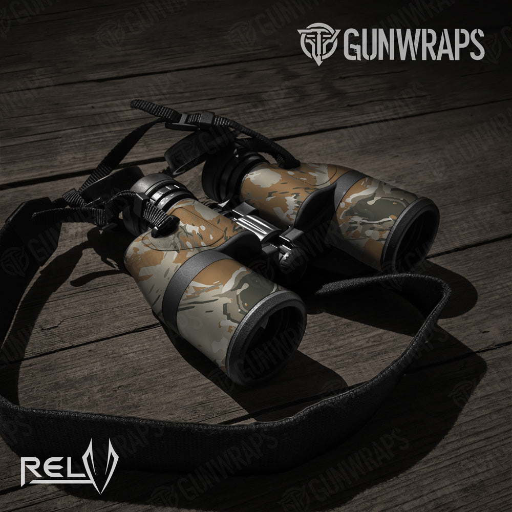 Binocular RELV X3 Copperhead Camo Gear Skin Vinyl Wrap Film