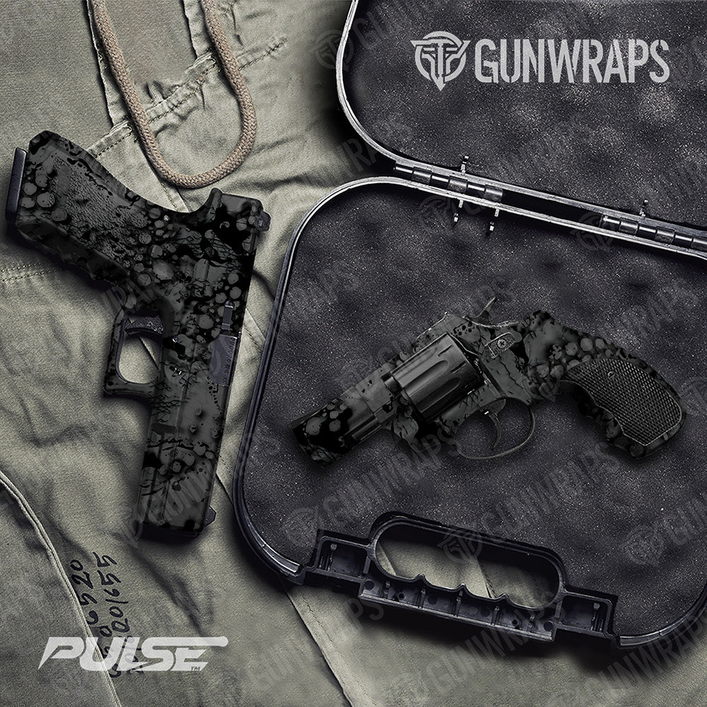Pistol & Revolver Pulse Midnight Camo Gun Skin Vinyl Wrap
