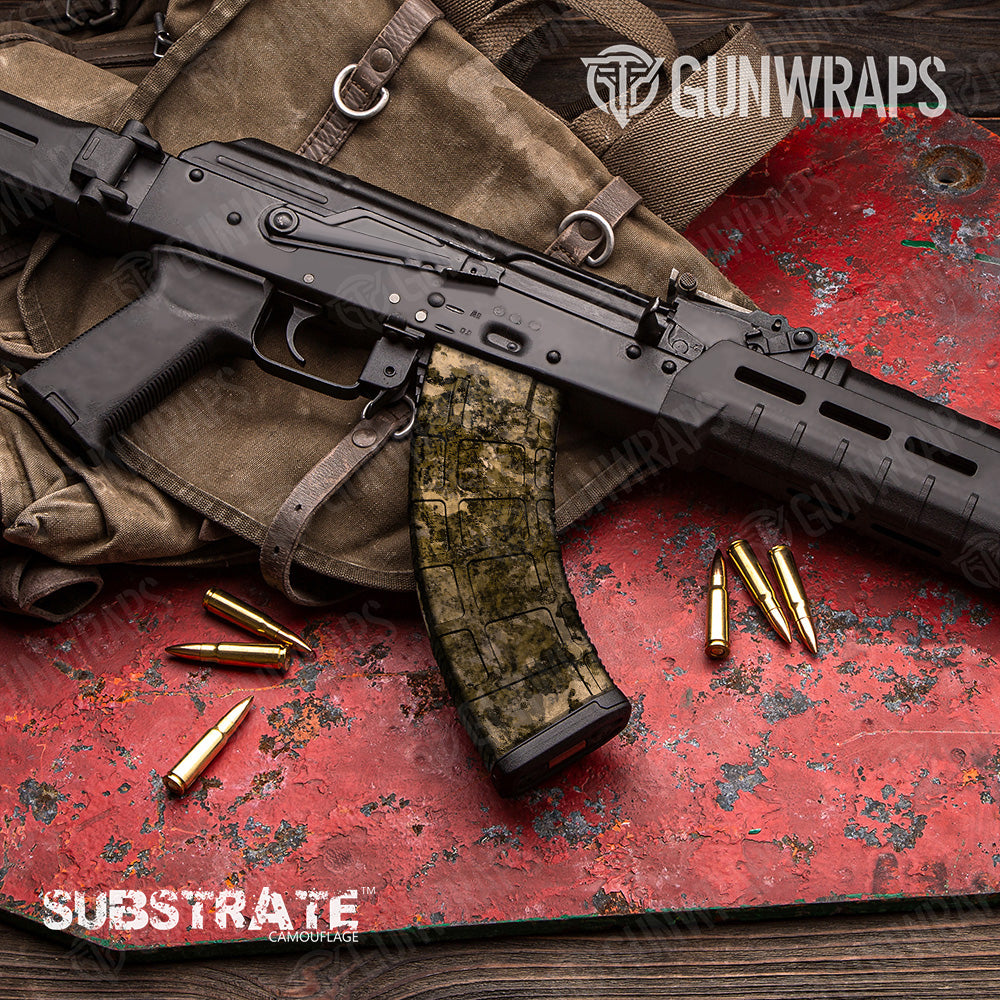 AK 47 Mag Substrate Sniper Camo Gun Skin Vinyl Wrap Film