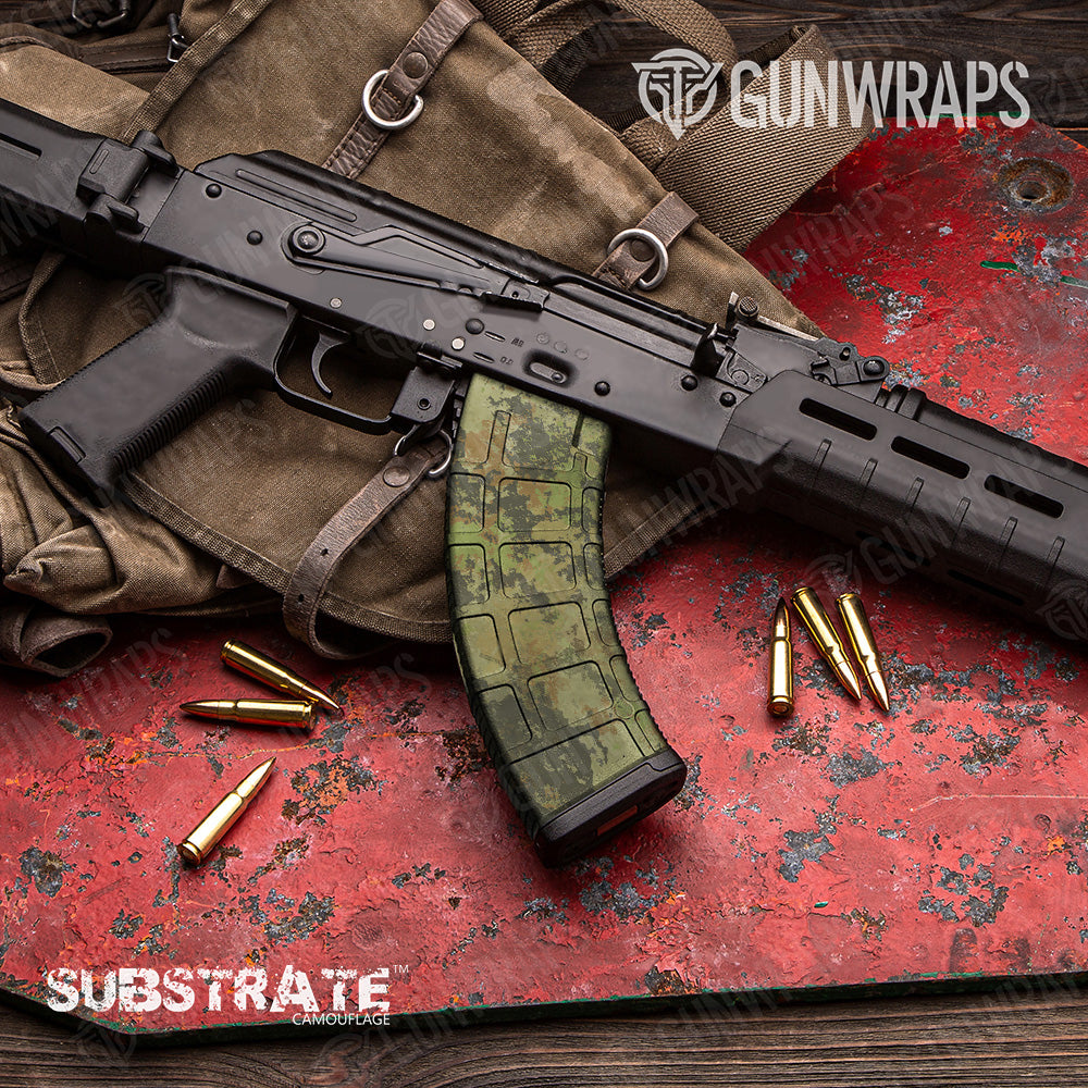 AK 47 Mag Substrate Sydney Camo Gun Skin Vinyl Wrap Film