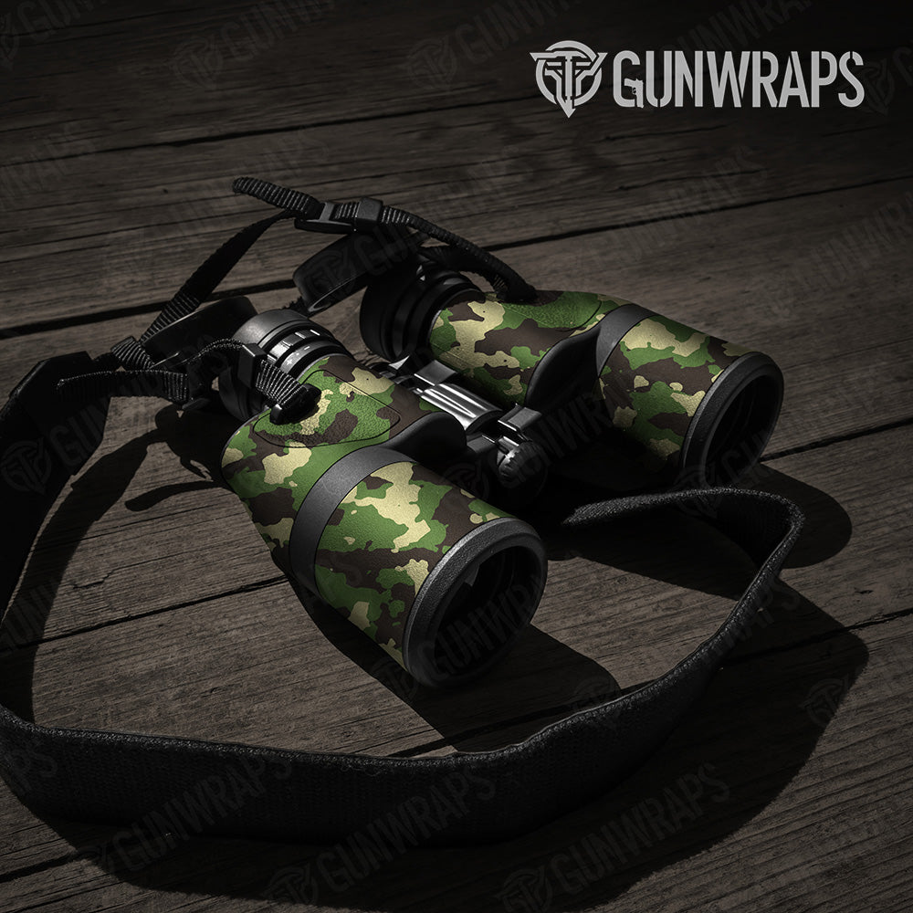Cumulus Jungle Camo Binocular Gear Skin Vinyl Wrap