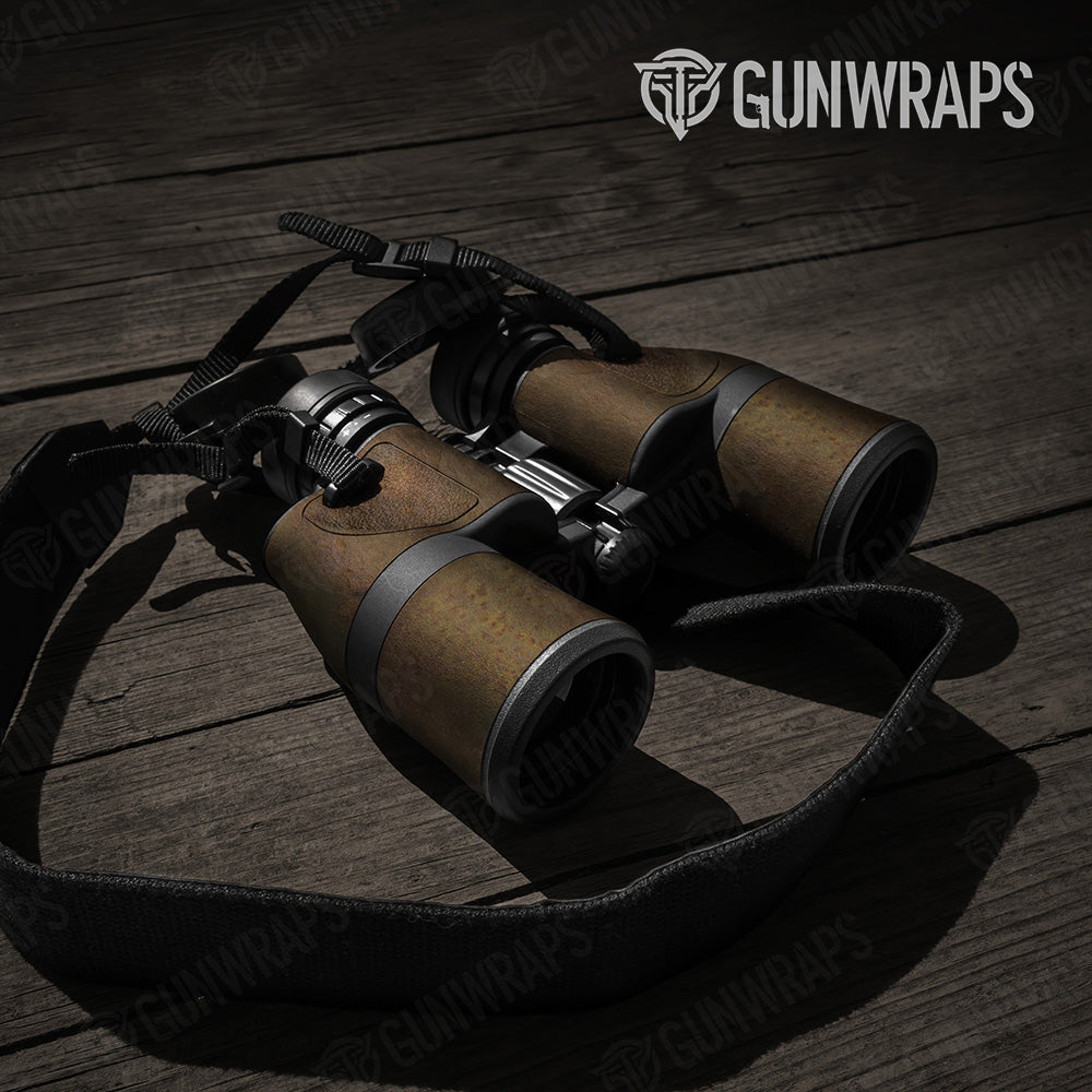 Rust World War Binocular Gear Skin Vinyl Wrap