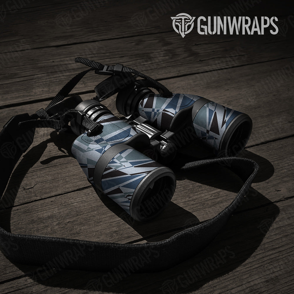 Sharp Navy Camo Binocular Gear Skin Vinyl Wrap